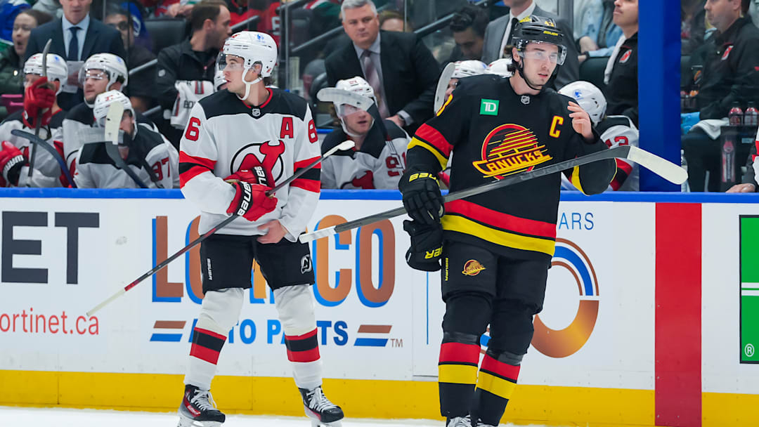 New Jersey Devils v Vancouver Canucks