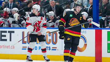 New Jersey Devils v Vancouver Canucks