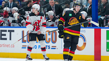 New Jersey Devils v Vancouver Canucks