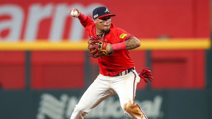 Atlanta Braves shortstop Orlando Arcia left Monday's game against the St. Louis Cardinals with dizzyness