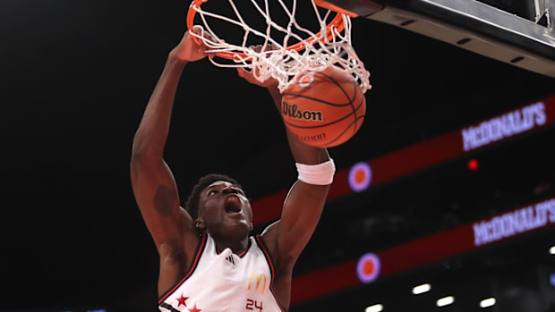 Baylor Bears small forward Tounde Yessoufou coach Scott Drew college basketball