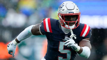 New England Patriots safety and former Paramus Catholic player Jabrill Peppers on special teams against the New York Jets in the second half. The Jets lose to the Patriots, 15-10, at MetLife Stadium on Sunday, Sept. 24, 2023, in East Rutherford.