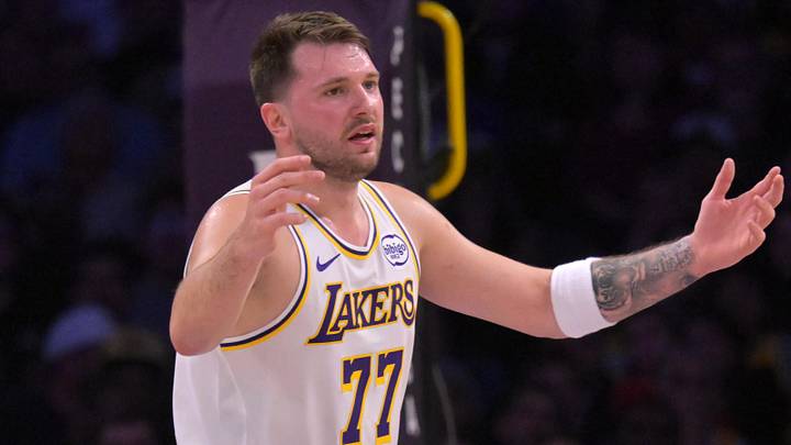 Los Angeles Lakers guard Luka Doncic