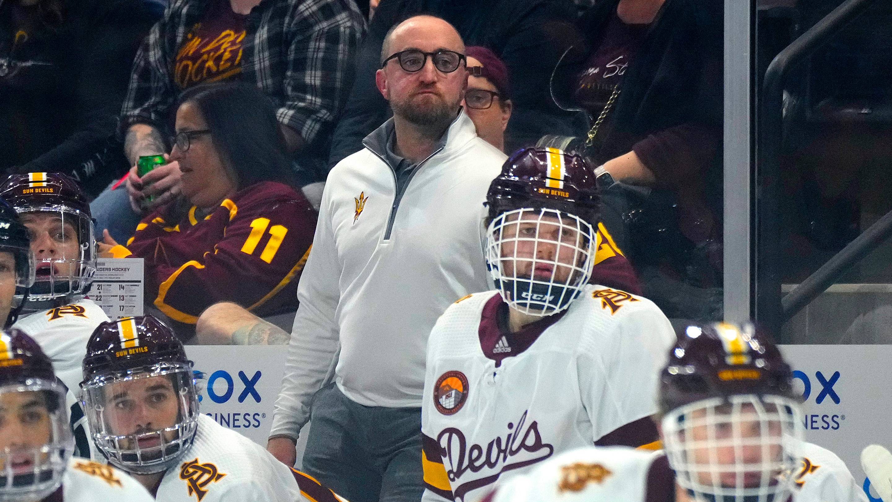 Arizona State Hockey Coach Declines to Discuss Workout That Left Player on Life Support
