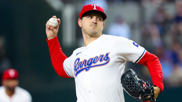 Tyler Mahle held the Astros to a run on five hits and a walk in his Rangers debut on Tuesday night against the Astros.