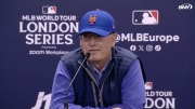 New York Mets owner Steve Cohen speaks to media ahead of the MLB London Series vs. the Philadelphia Phillies.
