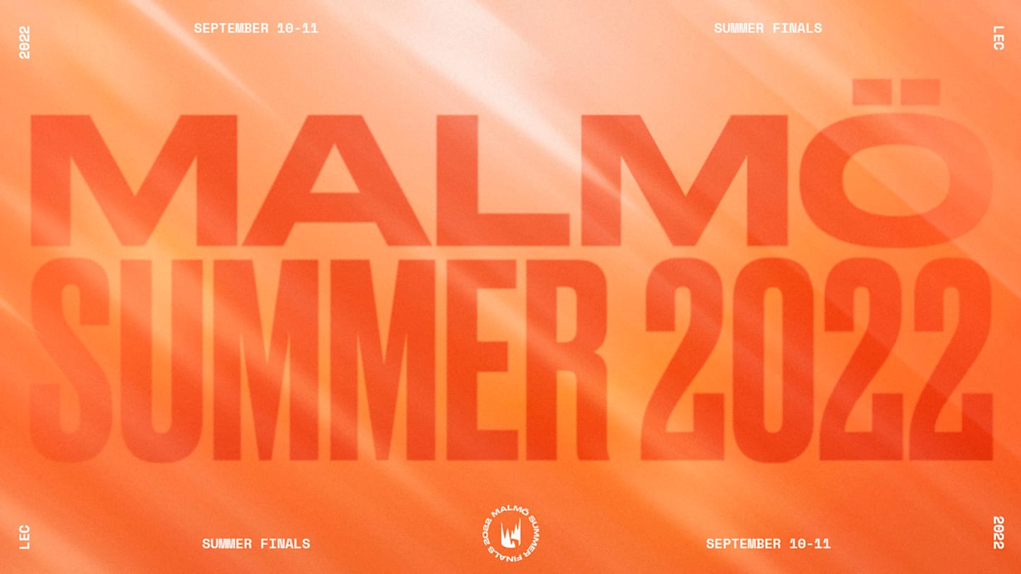 Riot Games announces the return of the LEC Summer Finals to Malmö