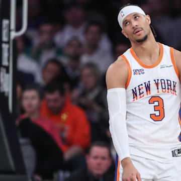 New York Knicks guard Josh Hart.