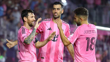 Lionel Messi, Sergio Busquets and Jordi Alba look to leaed Inter Miami to back-to-back Supporters' Shields. 