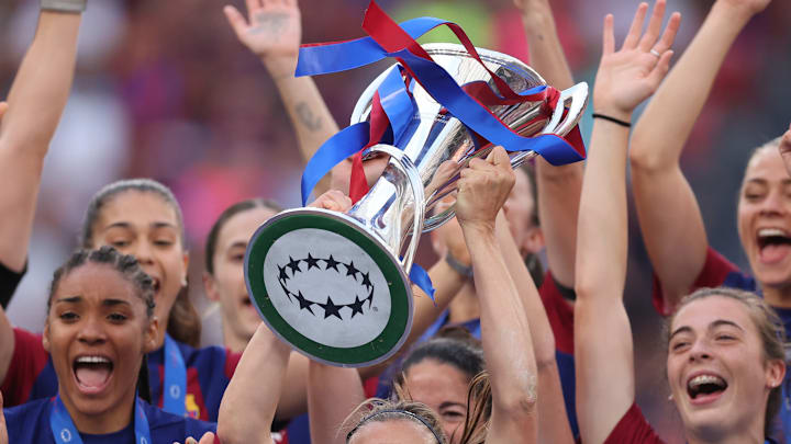 Barça busca tricampeonato da Champions feminina Barça busca tricampeonato da Champions feminina