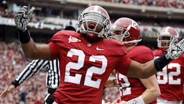 Alabama Crimson Tide running  back Mark Ingram (22)