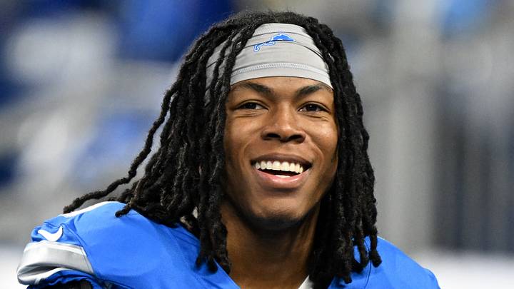 Detroit Lions running back Jahmyr Gibbs