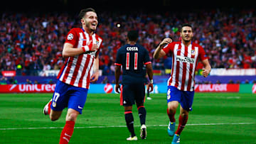 Saul Niguez (l.)