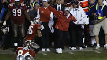 Former Tampa Bay Buccaneers head coach Jon Gruden has been reinstated into the team’s Ring of Honor.