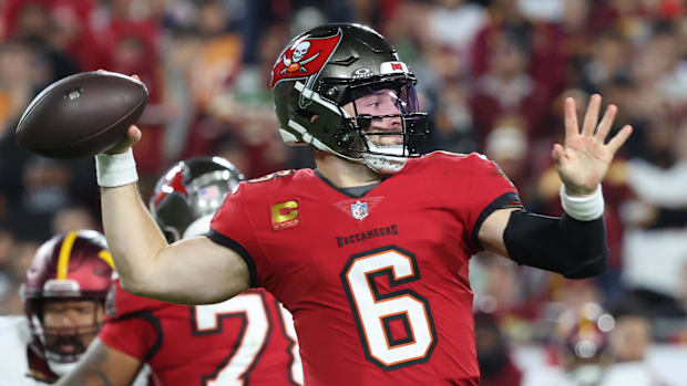 Tampa Bay Buccaneers quarterback Baker Mayfield 