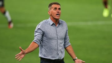 Mancini foi apresentado pelo Grêmio nesta sexta-feira (15)