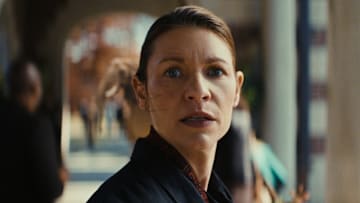 THE BEAST IN ME. Claire Danes as Aggie Wiggs in Episode 103 of The Beast in Me. Cr. Courtesy of Netflix © 2025