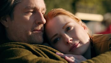 Virgin River. (L to R) Martin Henderson as Jack Sheridan, Alexandra Breckenridge as Mel Monroe in episode 605 of Virgin River