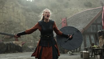 Vikings: Valhalla. Frida Gustavsson as Freydis Eriksdotter in episode 208 of Vikings: Valhalla. Cr. Courtesy of Netflix © 2022