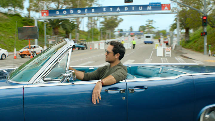 The Lincoln Lawyer. Manuel Garcia-Rulfo as Mickey Haller in episode 410 of The Lincoln Lawyer