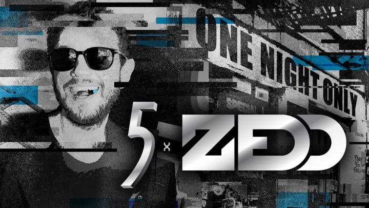 Zedd x 5-Gum Collaboration Image. Image Credit to 5-Gum. 