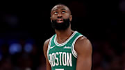 Brown and the Celtics lost to the Knicks in the second round of the Eastern Conference playoffs.