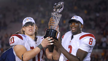 USC Football, USC Trojans, Dwayne Jarrett, Brian Cushing