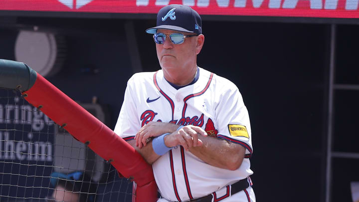 Atlanta Braves manager Brian Snitker
