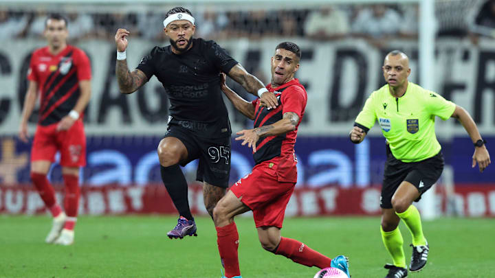 Corinthians e Athletico-PR se enfrentam em Curitiba nesta quarta, 27