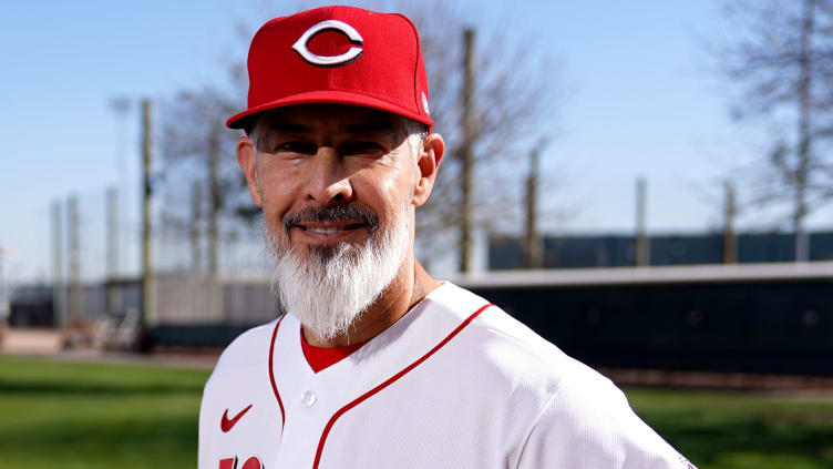 Cincinnati Reds hitting coach Alan Zinter (59), pictured.