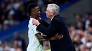 Carlo Ancelotti has always defended Vinicius Junior