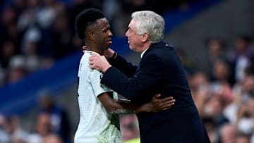 Carlo Ancelotti has always defended Vinicius Junior