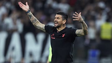 Lucho caiu com o Athletico-PR no Brasileirão Série A 2024