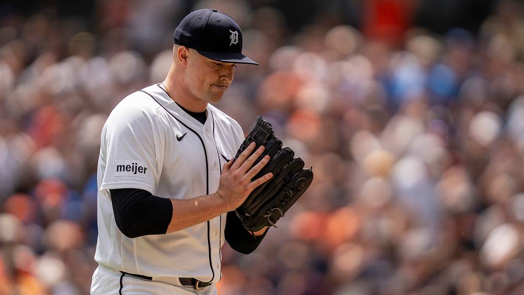 Detroit Tigers starting pitcher Tarik Skubal (29) walks off the mound against the Baltimore Orioles at Comerica Park in Detroit on Wednesday, July 29, 2026. Detroit Tigers starting pitcher Tarik Skubal (29) walks off the mound against the Baltimore Orioles at Comerica Park in Detroit on Wednesday, July 29, 2026.