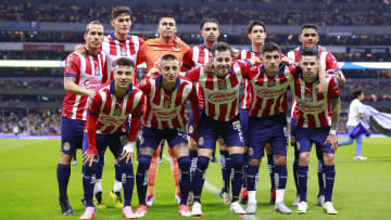 El once titular de Chivas durante las semifinales del Clausura 2024.
