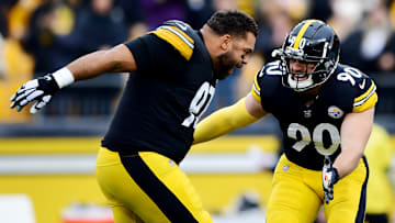 T.J. Watt OLB, Cam Heyward DT Pittsburgh Steelers