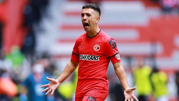 Leo Fernández, meia-atacante do Toluca-MEX