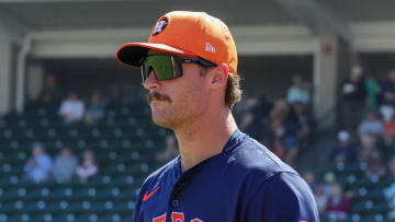Houston Astros designated hitter Jacob Melton