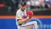 The Atlanta Braves couldn't back Chris Sale's strong start in a 3-2 loss to the New York Mets.