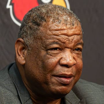 University of Louisville Executive Director of Player Personnel and Recruiting Vince Marrow spoke about his recruiting philosophy during a press conference on Monday morning. June 20, 2025.