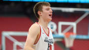 Jun 24, 2023; Glendale, AZ, USA; Harvard-Westlake player Nikolas Khamenia (4) during the Section 7 high school boys tournament at State Farm Stadium