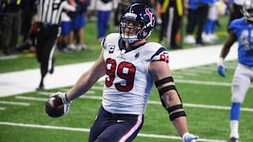 Houston Texans defensive end J.J. Watt 