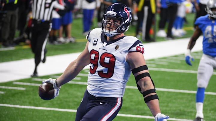 Houston Texans defensive end J.J. Watt 