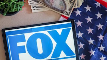 In this photo illustration, Fox Broadcasting Company (Fox)...