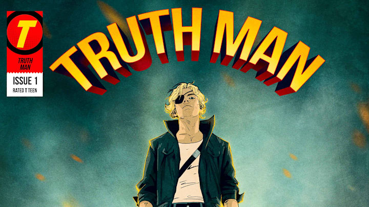 Truth Man Issue 1. Image courtesy Adam Huss