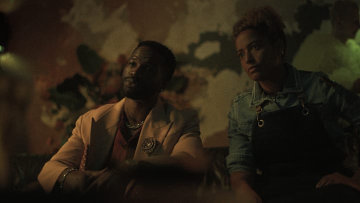 Black Rabbit. (L to R) Sope Dirisu as Wes, Amaka Okafor as Roxie in episode 106 of Black Rabbit