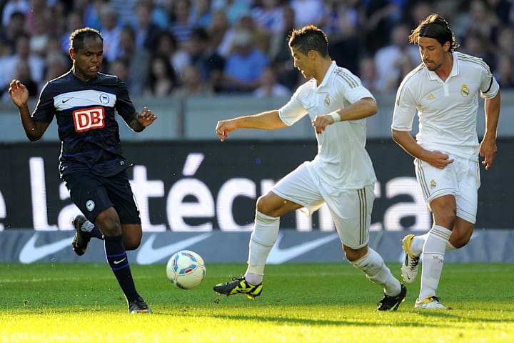 Real Madrid's Portuguese forward Cristia