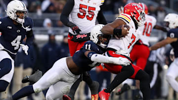 Penn State Nittany Lions defensive end Abdul Carter (11)