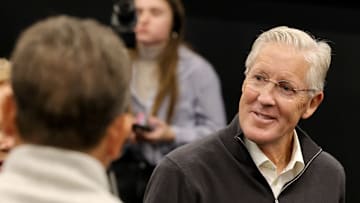 Las Vegas Raiders head coach Pete Carroll.