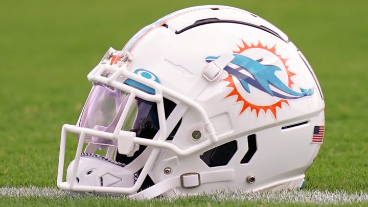 Miami Dolphins helmet